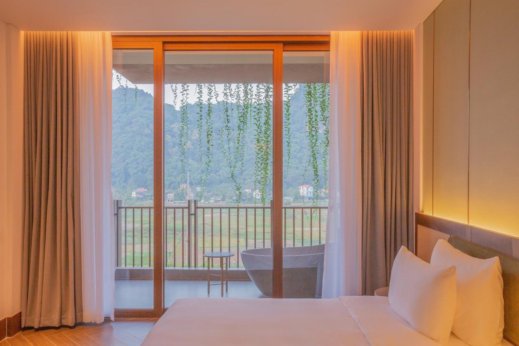Отель Mandala Retreats Kim Boi Hoa Binh Экстерьер фото